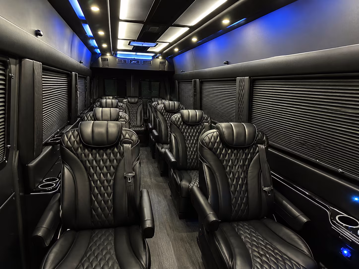 oceanside 10 passenger sprinter van interior