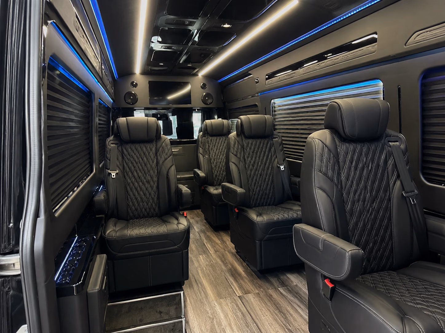 oceanside 15 passenger sprinter van inside