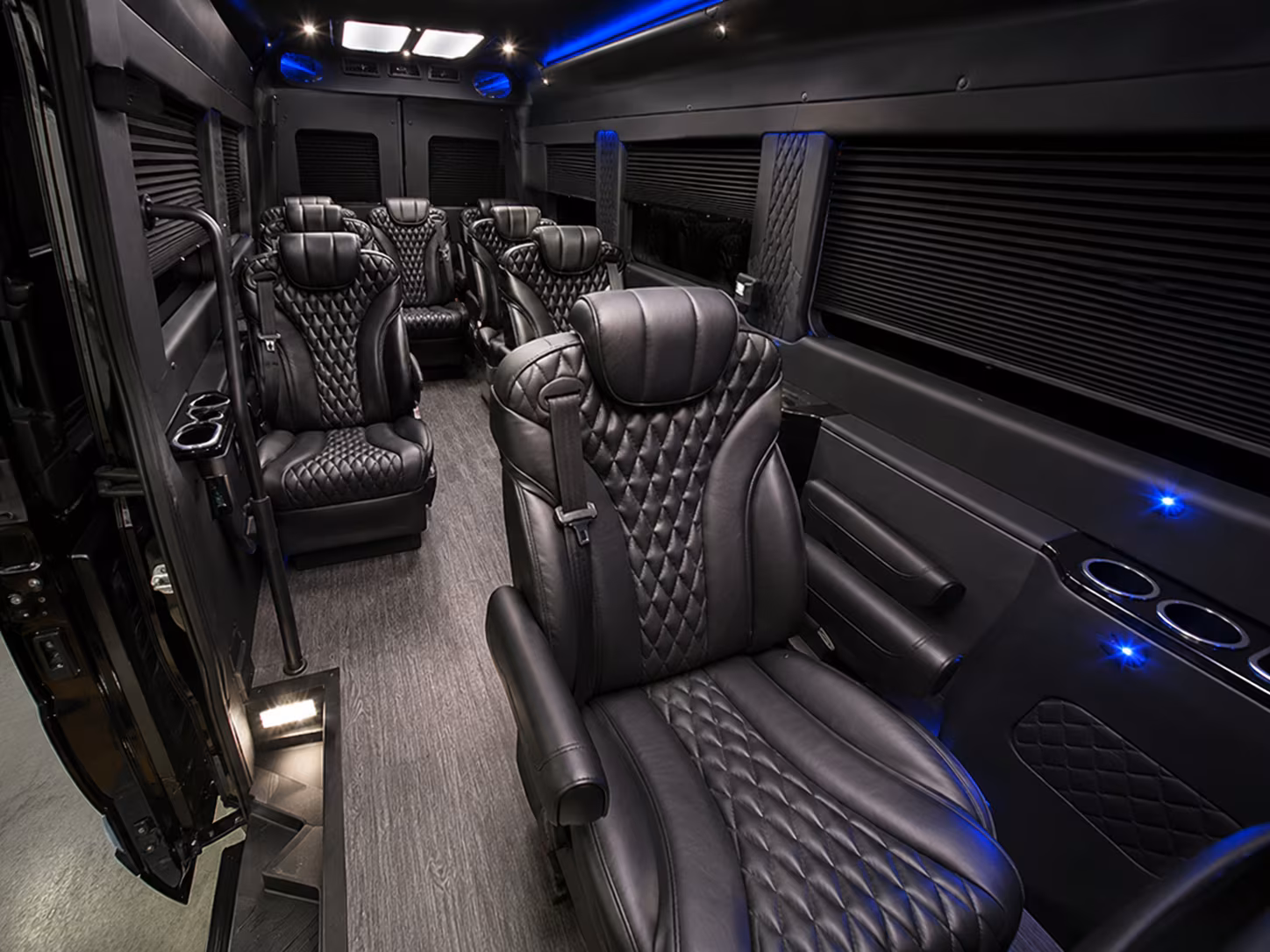 oceanside 15 passenger sprinter van interior