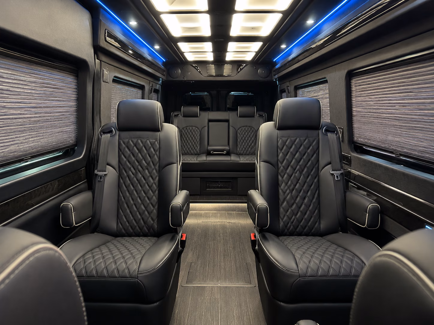 oceanside 18 passenger sprinter van interior