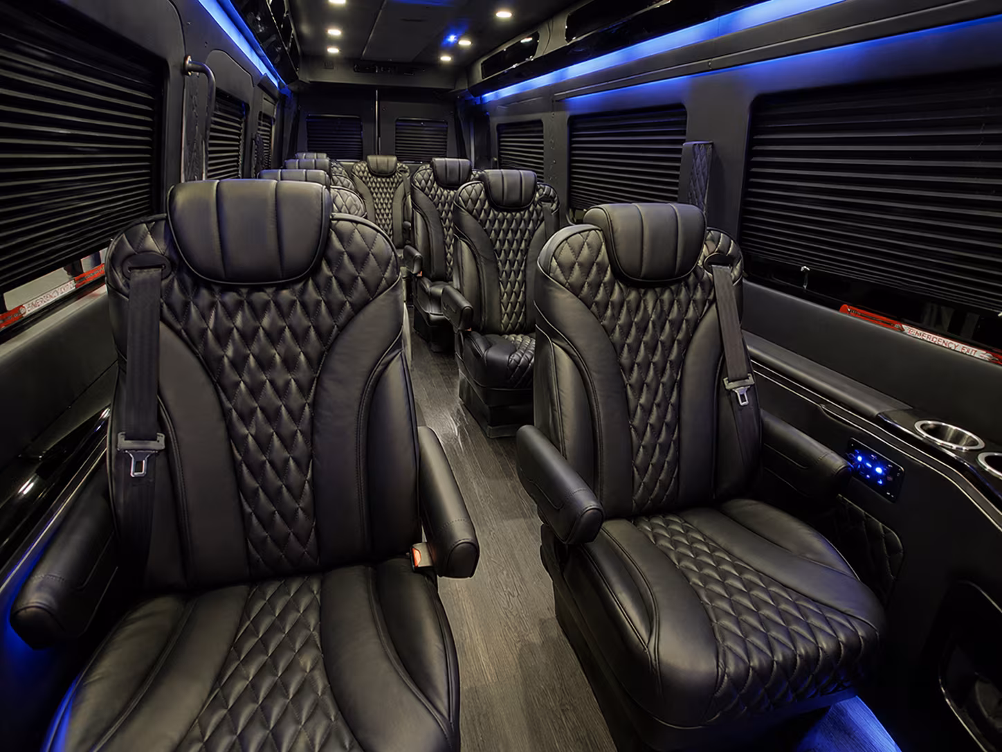 oceanside 20 passenger sprinter van interior