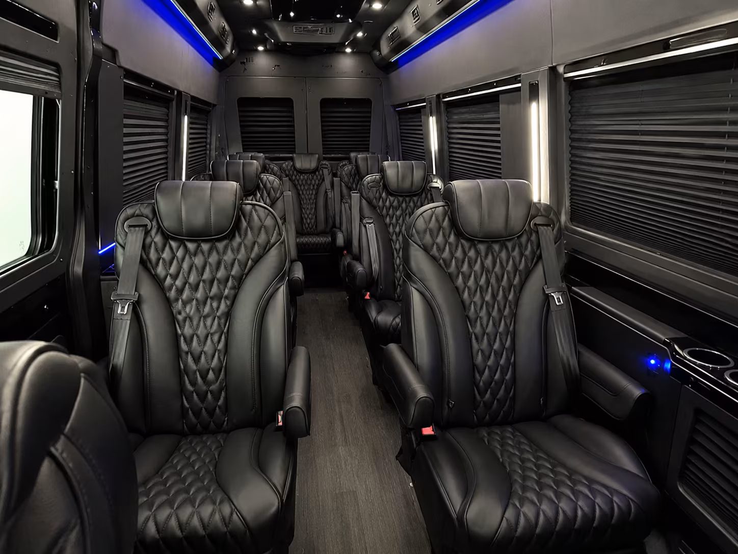 oceanside 8 passenger sprinter van inside