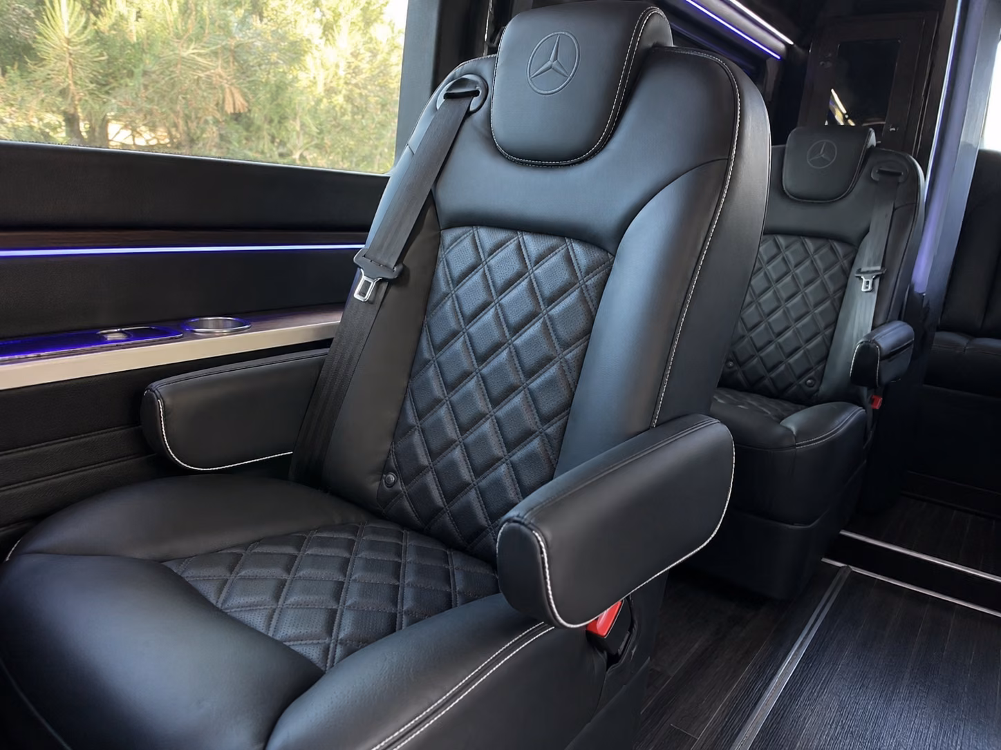 oceanside 8 passenger sprinter van interior