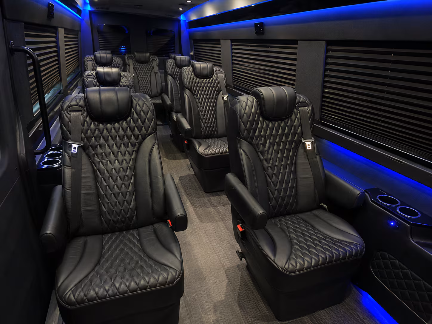 sprinter van transportation to every stadium and arena within reach of oceanside