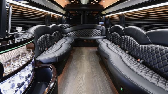 sprinter limousine interior vista